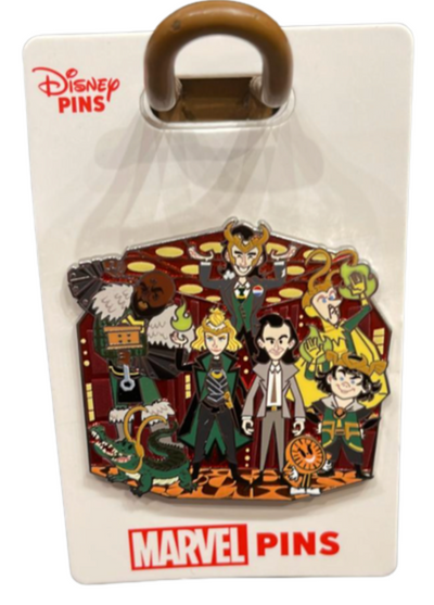 Disney Parks Marvel Characters Pin New with Card