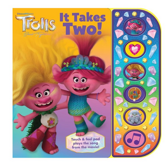 DreamWorks Trolls Band Together: It Takes Two! Sound Book - by Pi Kids Book New