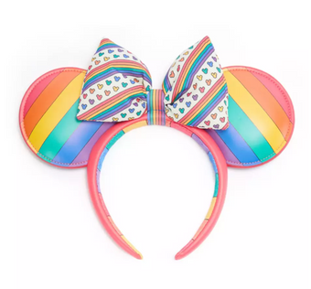 Disney Parks Mickey and Minnie Mouse Ear Headband Pride Collection New With Tag