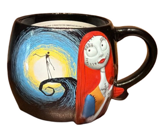 Disney Parks The Nightmare Before Christmas Jack Sally Coffee Mug New W Tag