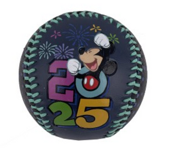 Disney Parks WDW Collectible Baseball - 2025 Mickey & Minnie Mouse New with Tag