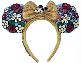 Disney Parks Port Orleans Riverside Loungefly Minnie Ears Headband New with Tag