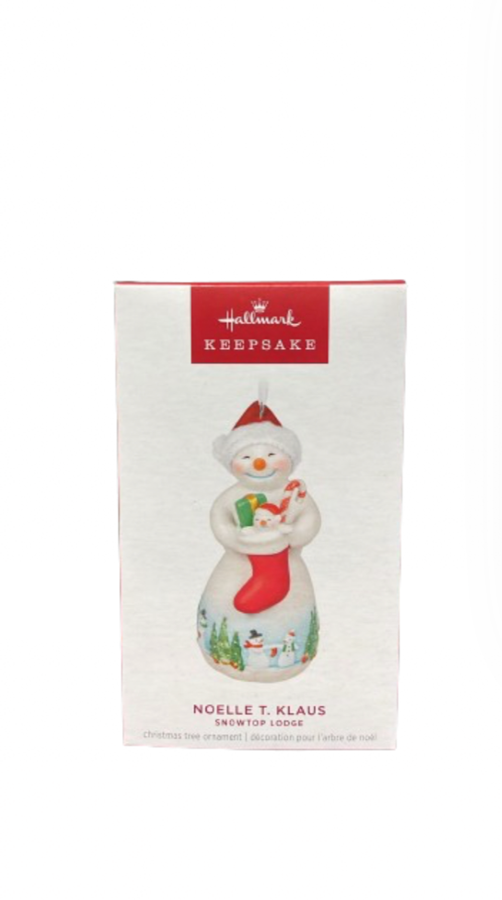 Hallmark 2024 Keepsake Snowtop Lodge Noelle T. Klaus Porcelain Ornament New Box