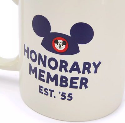 Disney Parks 70th Honorary Member Mickey Club Ceramic Coffee Mug with Lid New