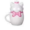 Disney Parks The Aristocats Marie Mug with Sculpted Lid Ceramic Coffee Mug New