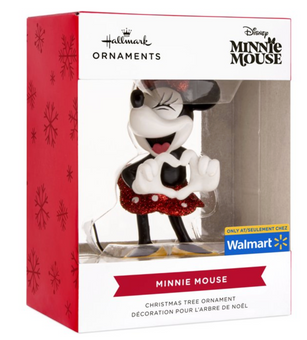 Disney Hallmark Minnie Mouse Christmas Tree Ornament New With Box
