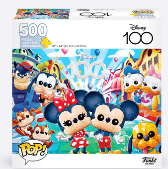 Funko Pop! Disney 100 Mickey & Friends 500 pcs Puzzle New With Tag