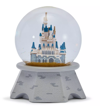 Disney Parks Cinderella Castle Light Up Snow Globe Walt Disney World New