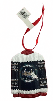 Universal Studios Harry Potter Ornament Christmas at Hogwarts Sweater New W Tag