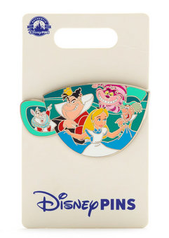 Disney Parks Alice in Wonderland Cast Tea Party Cup Pin New With Card