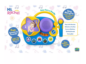 Ms. Rachel Sing Along Boombox Toy New with Box