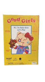 Universal Hello Kitty Chucky with Teddy Good Guys Articulated Figure New w Box