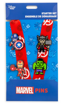 Disney Parks Marvel's Avengers Pin Trading Starter Set New With Tag