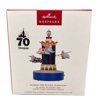 Hallmark Disney Dumbo the Flying Elephant Musical Christmas Ornament New W Box