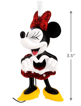 Disney Hallmark Minnie Mouse Christmas Tree Ornament New With Box