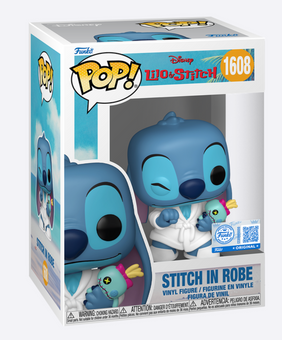 Disney Parks Funko Pop! Lilo Stitch In Robe Vinyl Fugure Toy New With Box