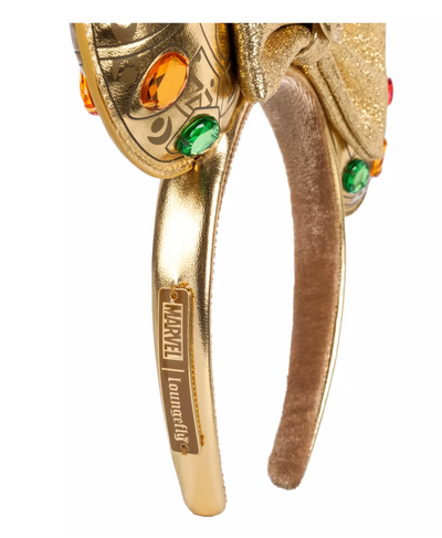 Disney Parks Marvel Infinity Stones Gauntlet Thanos Loungefly Ears Headband New