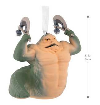 Hallmark Disney Star Wars Grogu Rotta the Hutt Christmas Ornament New with Box