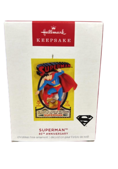 Hallmark 2023 Keepsake DC 85th Superman Christmas Ornament New with Box