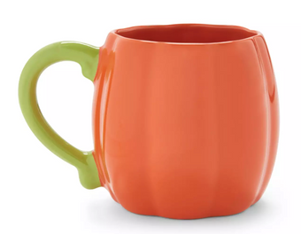 Disney Parks Stitch Halloween Pumpkin Coffee Mug New with Tag