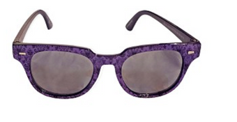 Disney Parks Sunglasses Haunted Mansion Wallpaper Wayfarer Purple New With Tag