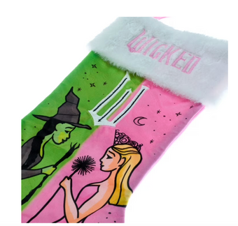 Ruz Wicked Christmas Stocking Plush Not Your Basic Witch New with Tag
