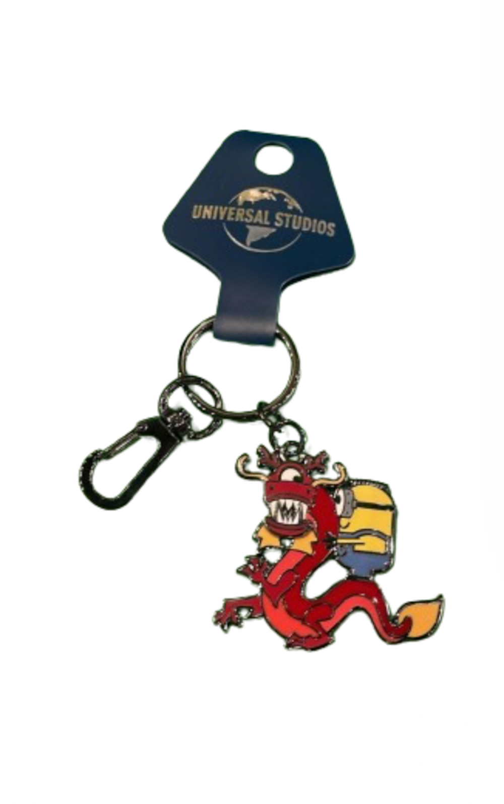 Universal Studios Despicable Me Minion 2024 Lunar New Year Dragon Keychain New