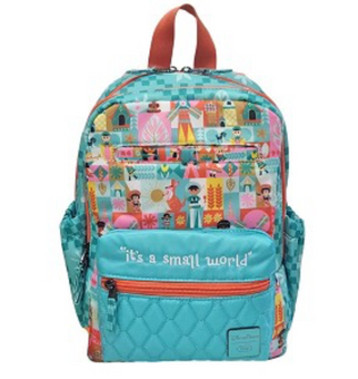 Disney Parks Backpack - Lug Volley Mini - 'It's A Small World' New With Tag