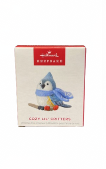 Hallmark 2024 Keepsake Mini Cozy Lil' Critters Christmas Ornament New with Box