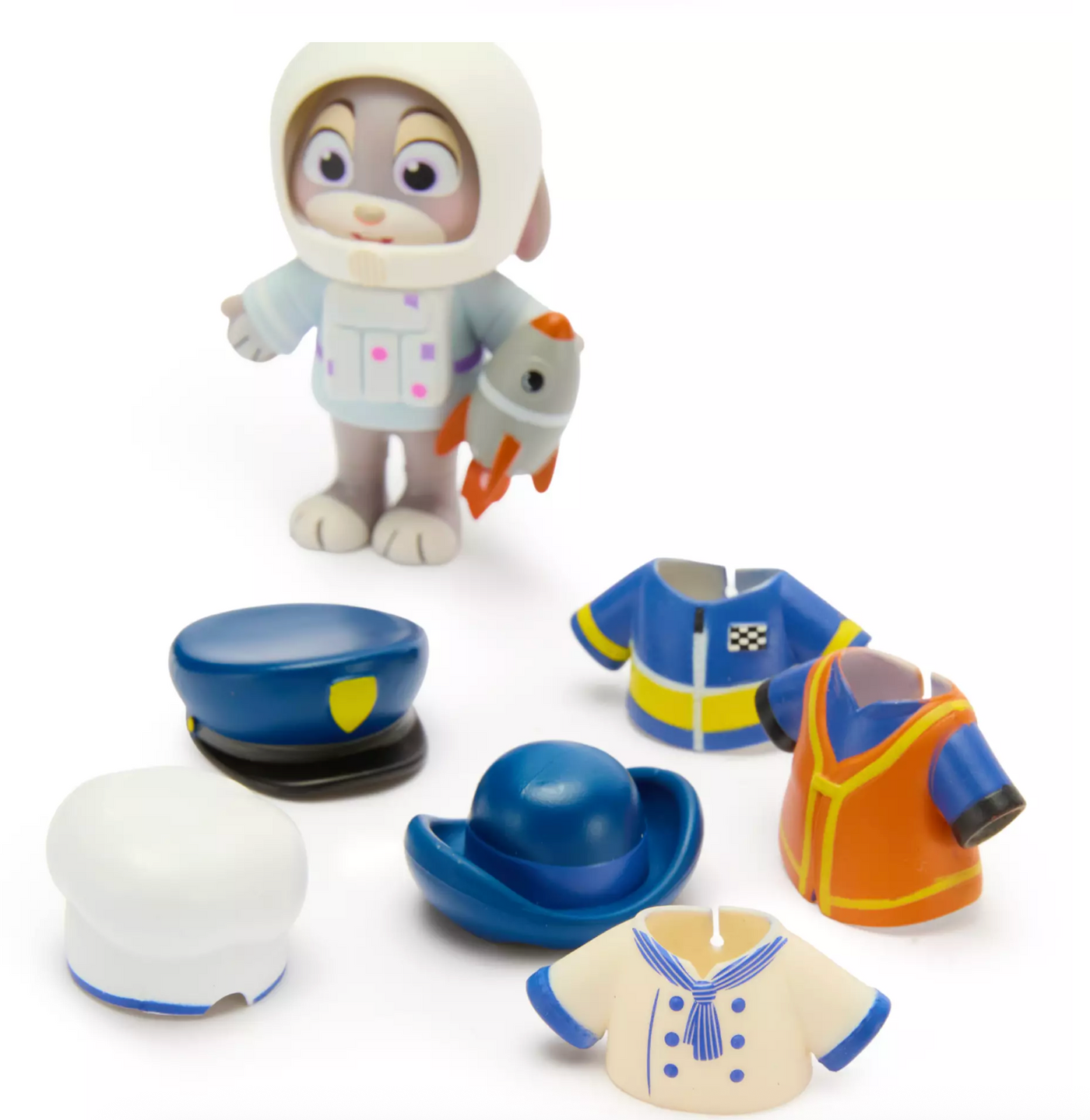 Disney Parks Zootopia Judy Hopps with Accessories Figurine Set New with Case