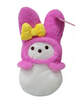 Hello Kitty and Friends Pink My Melody Plush Bunny Peeps Easter New with Tag