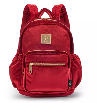 Disney Parks Mickey Mouse Velvet Mini Backpack Bag New With Tag