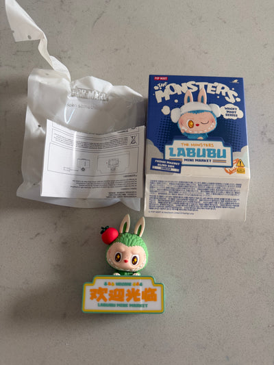Pop Mart Labubu The Monsters Wacky Mart Grilled Sausage Fridge Magnet USA New