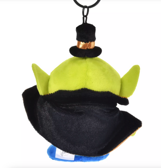 Disney Parks Halloween Alien as Magician Plush Keychain Bag Charm New with Tag