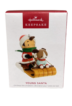 Hallmark 2023 Keepsake Young Santa Christmas Ornament New with Box