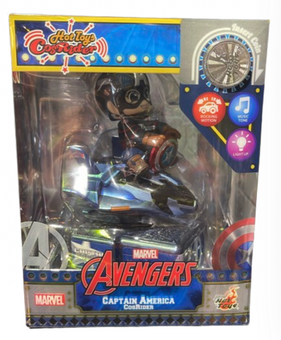 Disney Parks Marvel Captain America Hot Toys CosRider Insert Coin New with Box