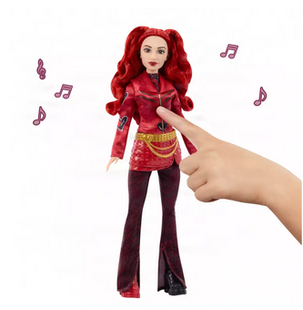 Disney Red Singing Doll Descendants Wicked Wonderland 11''
