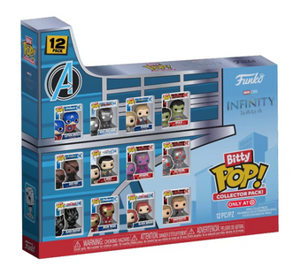 Funko Bitty POP! Marvel Infinity Saga Figures - 12pk Toy New with Tag