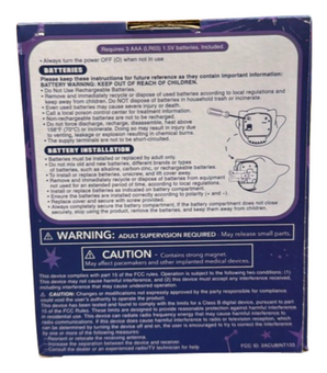 Universal Studios Super Mario Galaxy Blue Luma Shoulder Pal Toy New with Tag