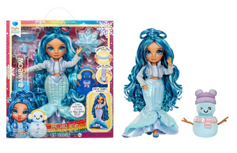 Rainbow High Winter Wonderland Skyler Blue 11" Fashion Doll Toy New With Box