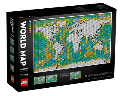 Lego 31203 Art World Map New with Sealed Box