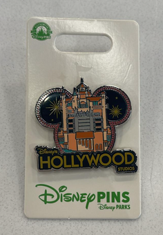 Disney Parks Hollywood Studios Mickey Mouse Ears Icon Pin New with Card