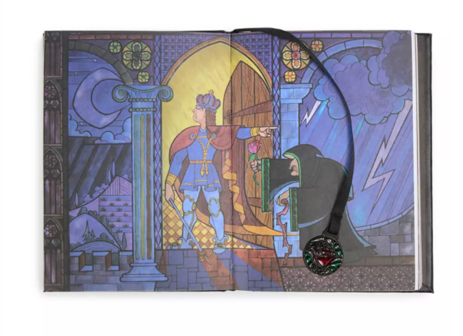 Disney Parks Beauty Beast Stained Glass Window Replica Journal Small New W Tag
