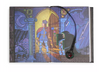 Disney Parks Beauty Beast Stained Glass Window Replica Journal Small New W Tag