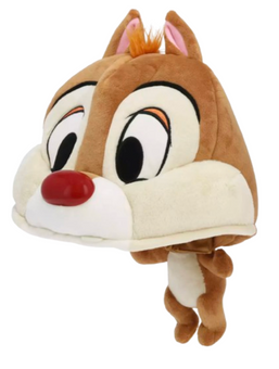 Disney Parks Big Head Fan Cap Plush Hat Dale New With Tag