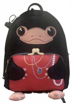 Universal Studios Loungefly Fantastic Beasts Niffler Plush Mini Backpack New Tag