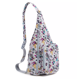 Disney Mickey and Friends Piccadilly Paisley Sling Bag by Vera Bradley New