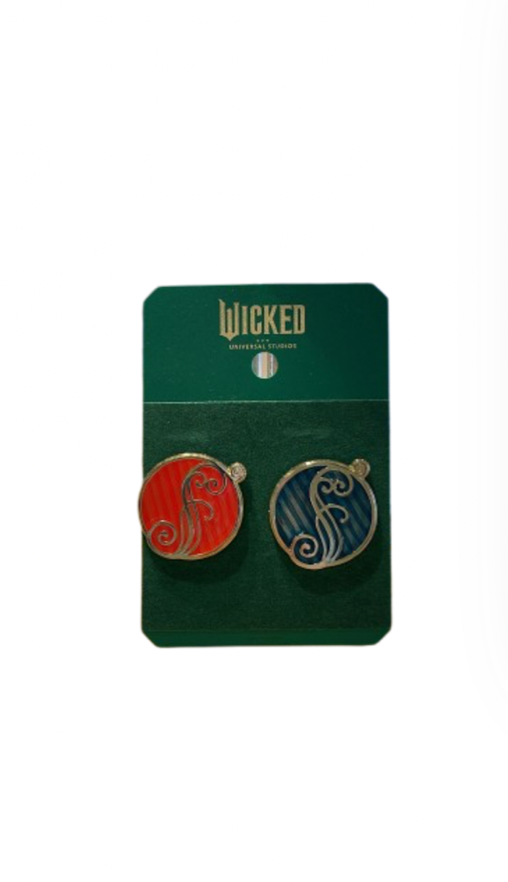 Universal Studios Wicked Movie Shiz Pin Set New with Card