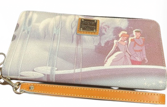 Disney Parks Cinderella 75th Anniversary Dooney & Bourke Wallet New With Tag