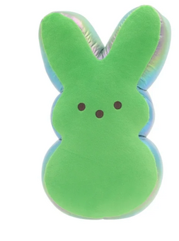 Peeps Soft Bunny - Green Easter New With Tag